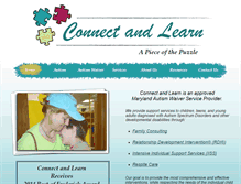 Tablet Screenshot of connectandlearn.net